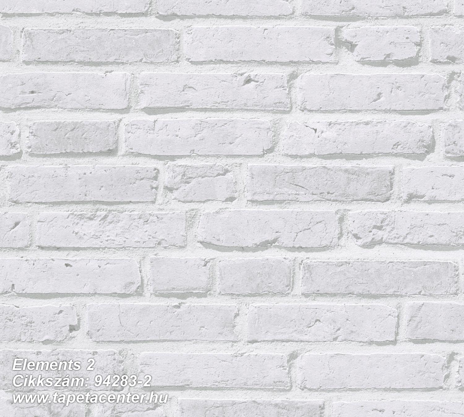 Dekor,kőhatású-kőmintás,fehér,szürke,lemosható,vlies tapéta 
